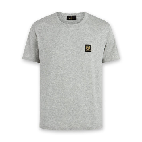 Belstaff - SS T-Shirt in Grey Melange - Nigel Clare