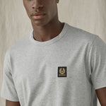 Belstaff - SS T-Shirt in Grey Melange - Nigel Clare