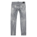 DSQUARED2 - Distressed Cool Guy Slim Jeans in Grey - Nigel Clare