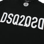 DSQUARED2 - DSQ2 Logo T-Shirt in Black - Nigel Clare