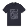 Emporio Armani - Embroidered Line Eagle T-Shirt in Navy - Nigel Clare