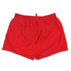 DSQUARED2 - Leaf Tape Swim Shorts in Red - Nigel Clare