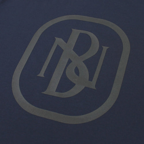 Neil Barrett - NB Logo Print T-Shirt in Navy - Nigel Clare