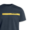 Parajumpers - Tape Logo T-Shirt in Navy - Nigel Clare