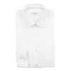 Eton - Slim Fit Royal Twill Shirt in White - Nigel Clare