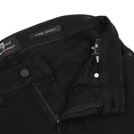 7 For All Mankind - Slimmy Tapered Luxe Jeans in Black - Nigel Clare