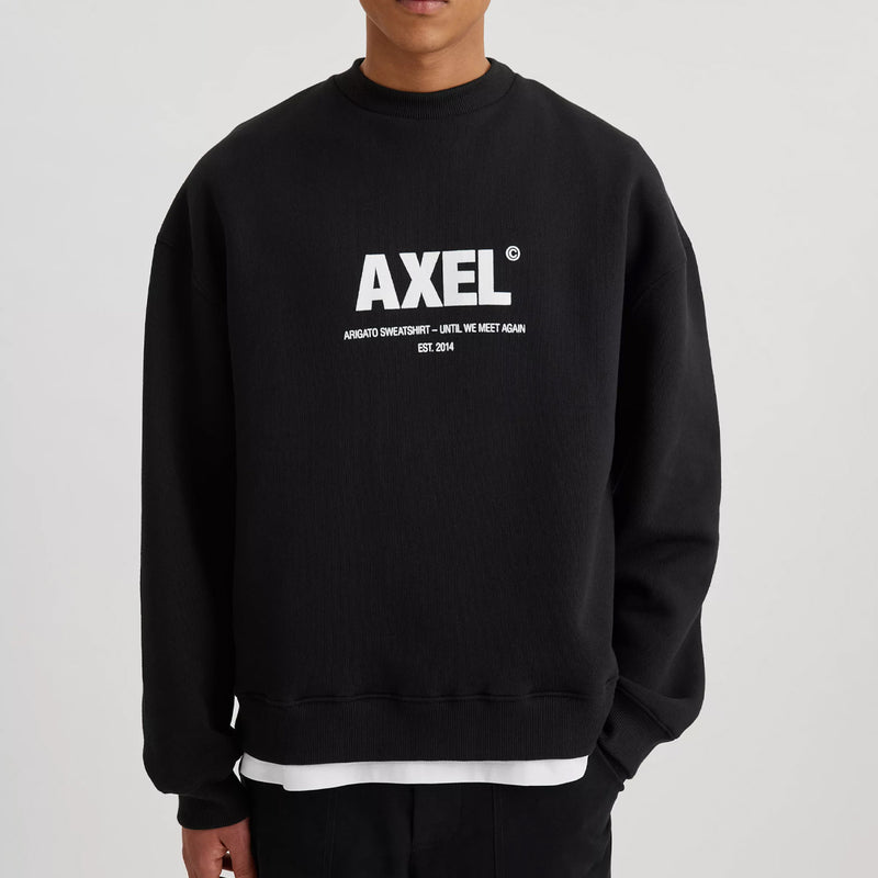 Axel Arigato - Adios Sweatshirt in Black - Nigel Clare
