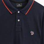 PS Paul Smith - Slim Fit LS Polo Shirt in Navy - Nigel Clare