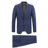 Paul Smith - Soho Tailored Fit Suit in Navy Blue Check - Nigel Clare