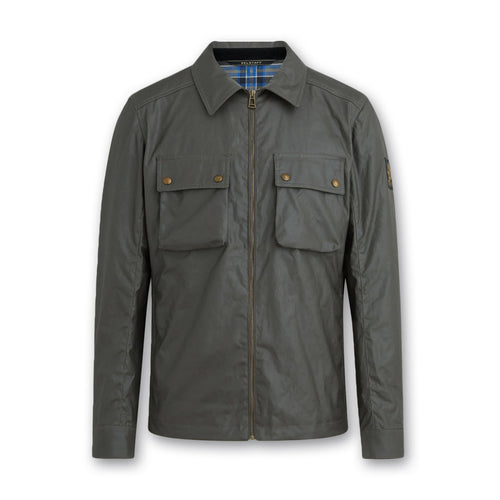 Belstaff - Dunstall Waxed Jacket in Granite Grey - Nigel Clare