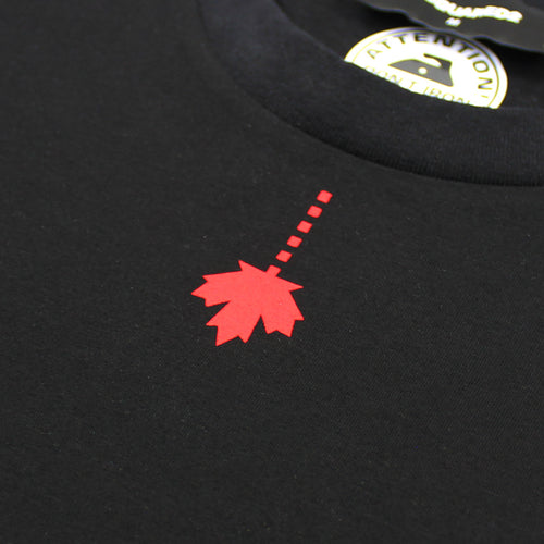DSQUARED2 - Dot Maple Leaf T-Shirt in Black - Nigel Clare