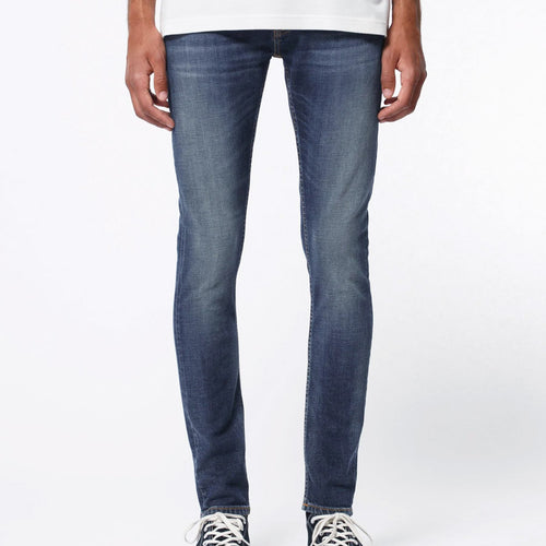 Nudie Jeans - Skinny Lin Jeans in Indigo Treasure - Nigel Clare