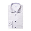Eton - Contemporary Fit Patterned Shirt in Lilac - Nigel Clare