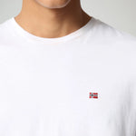 Napapijri - Salis T-Shirt in White - Nigel Clare