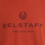 Belstaff - 1924 Distressed T-Shirt in Red Ochre - Nigel Clare