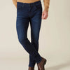 7 For All Mankind - Slimmy Tapered Luxe Jeans in Deep Blue - Nigel Clare
