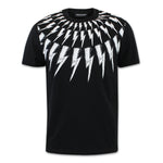 Neil Barrett - Scribbled Bolt T-Shirt in Black - Nigel Clare