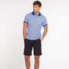 Barbour - Sports Mix Polo Shirt in Electric Blue - Nigel Clare