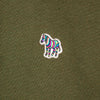 PS Paul Smith - Reg Fit Zebra Logo Hoodie in Khaki - Nigel Clare