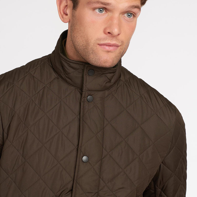 Barbour - Chelsea Sportsquilt Jacket in Olive - Nigel Clare