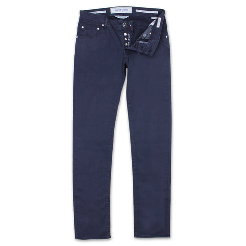 Jacob Cohen - J622 Comf Slim Fit Chino Jeans in Vintage Navy - Nigel Clare