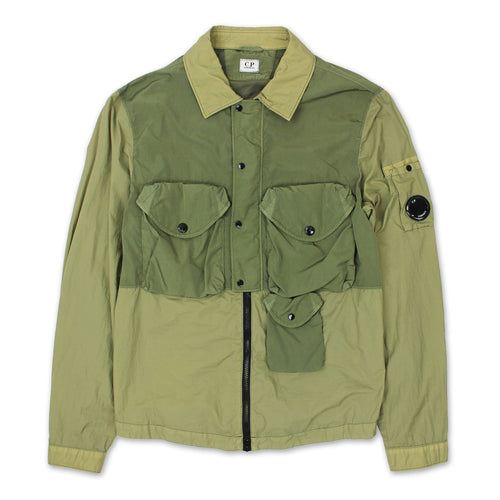 C.P. Company - Taylon L Utility Overshirt In Olive - Nigel Clare