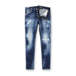 DSQUARED2 - Distressed Cool Guy Jeans in Blue - Nigel Clare