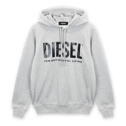 Diesel - S-GIR-HOOD-DIVISION Hoodie in Grey - Nigel Clare