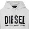 Diesel - S-GIR-HOOD-DIVISION Hoodie in Grey - Nigel Clare