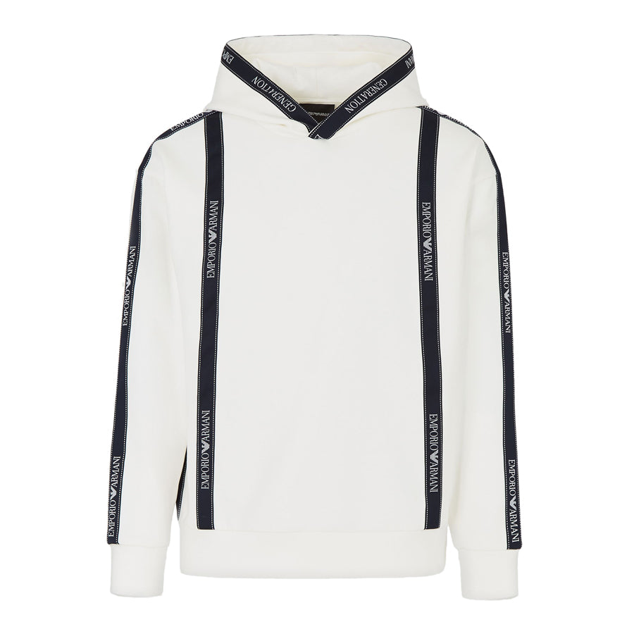 Armani hotsell tape hoodie