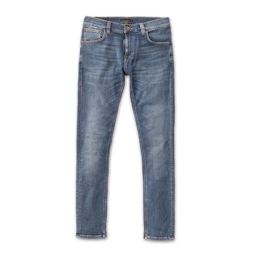 Nudie Jeans - Tight Terry Jeans in Steel Navy - Nigel Clare