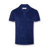 Orlebar Brown - Terry Towelling Polo Shirt in Blue Wash - Nigel Clare