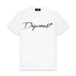 DSQUARED2 - Signature Logo T-Shirt in White - Nigel Clare
