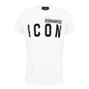 DSQUARED2 - Icon Logo T-Shirt in White - Nigel Clare