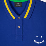 PS Paul Smith - Slim Fit 'Happy' Polo Shirt in Blue - Nigel Clare
