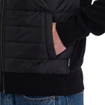 Barbour - Carn Baffle Zip Through Jacket in Black - Nigel Clare