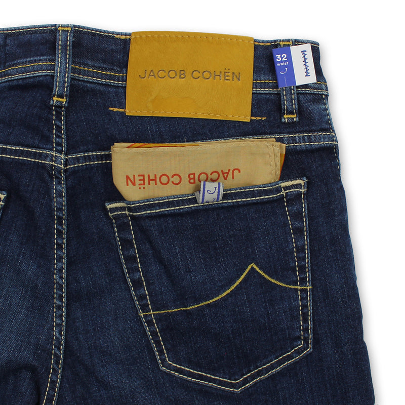Jacob Cohen - Nick Slim Fit Gold Badge Jeans - Nigel Clare