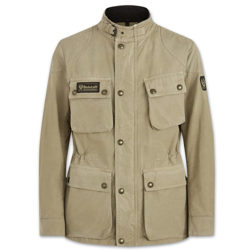 Belstaff - Fieldmaster Vintage Jacket in Beige Cotton Canvas - Nigel Clare