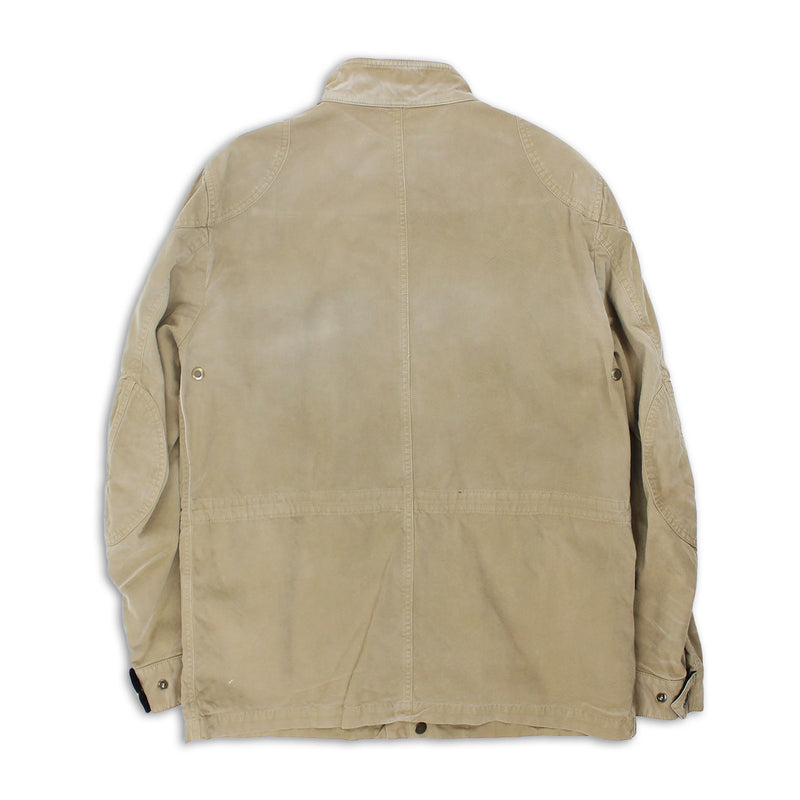 Belstaff - Fieldmaster Vintage Jacket in Beige Cotton Canvas - Nigel Clare