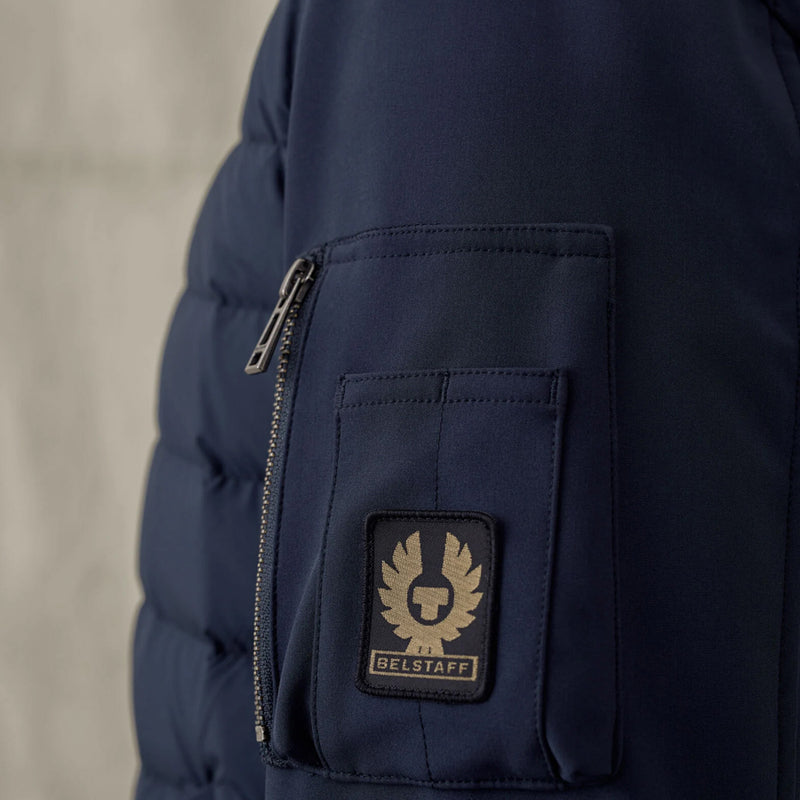 Belstaff - Mantle Water-Repellent Jacket in Dark Navy - Nigel Clare
