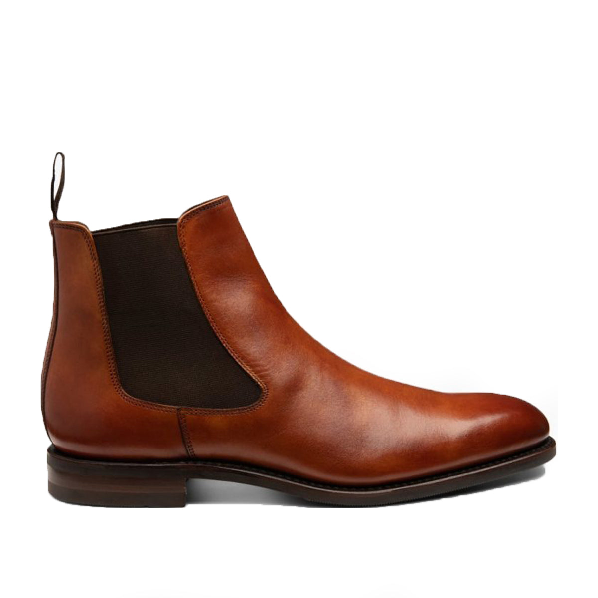 Loake Wareing Calf Chelsea Boots in Tan Nigel Clare