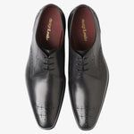Loake - Hannibal Derby Shoes in Black - Nigel Clare