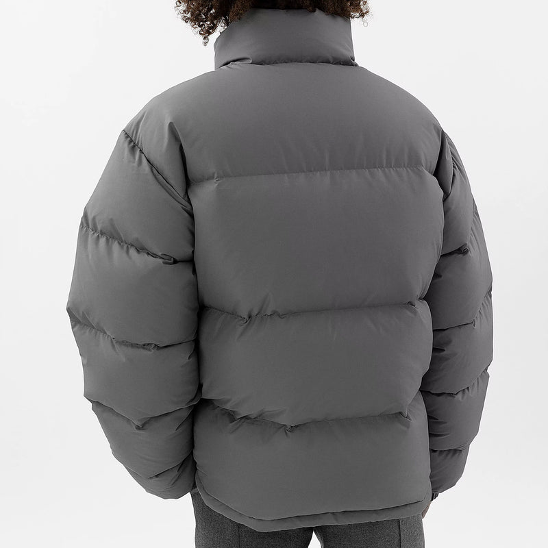 Axel Arigato - Observer Puffer Jacket in Dark Grey - Nigel Clare