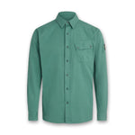 Belstaff - Pitch Shirt in Faded Teal - Nigel Clare