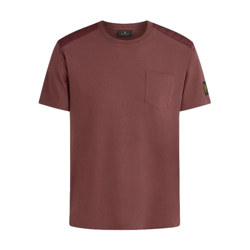 Belstaff - Racing T-Shirt in Aubergine - Nigel Clare