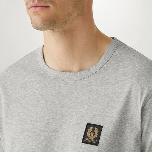 Belstaff - T-Shirt in Grey Melange - Nigel Clare