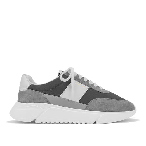 Axel Arigato - Genesis Vintage Runner in Black/Grey/White - Nigel Clare