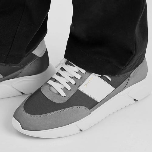 Axel Arigato - Genesis Vintage Runner in Black/Grey/White - Nigel Clare