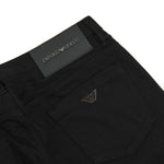 Emporio Armani - J11 Skinny Comfort Jeans in Black - Nigel Clare