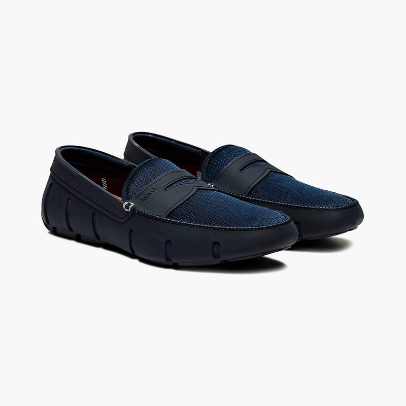 Swims - Penny Loafers in Navy - Nigel Clare